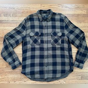 7 for All Man Kind flannel over shirt